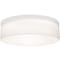 Afx Anton 30in. Medium Base Flush Mount, Linen White Shade ANF3044MB-LW - alternate 1